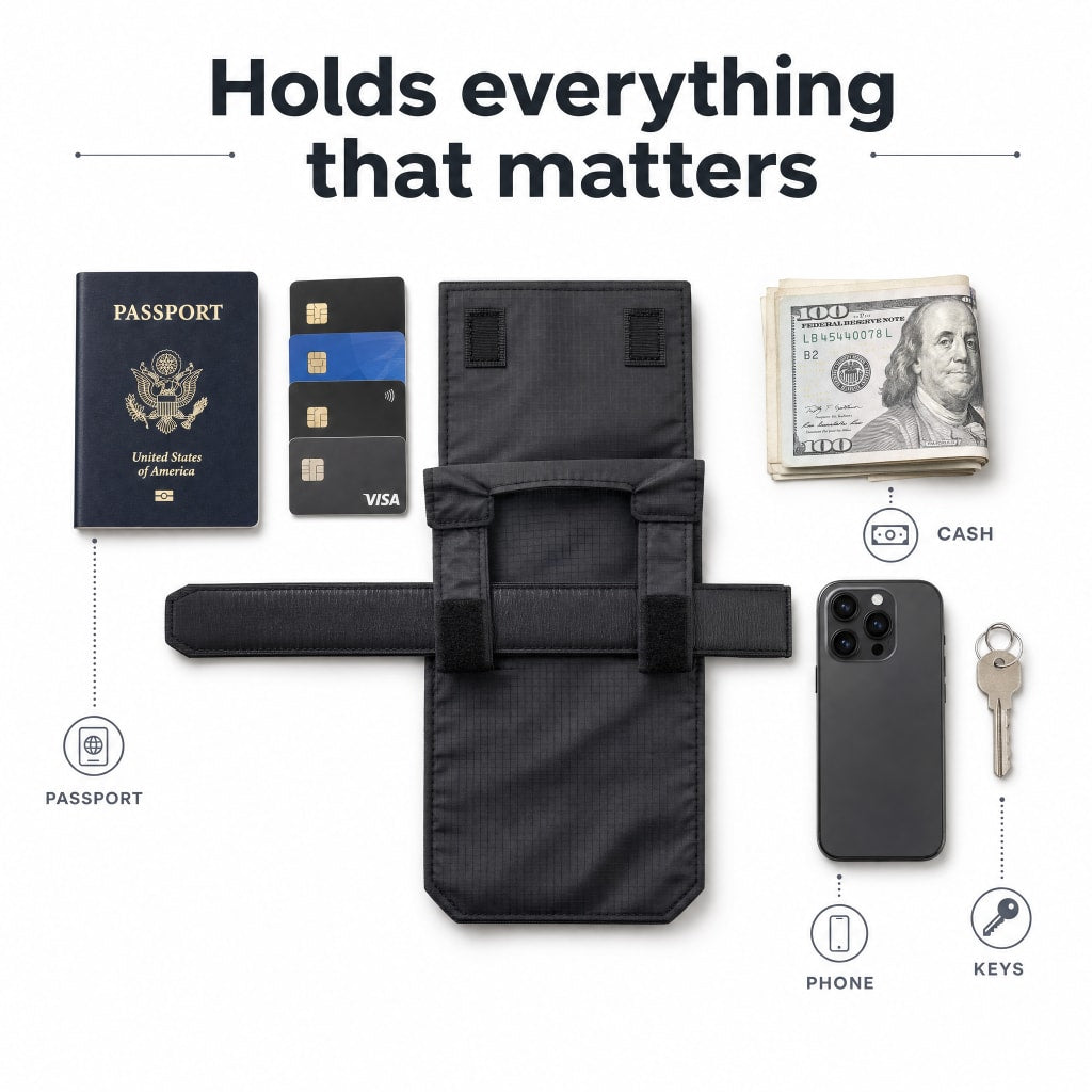 Brionly 3-in-1 Hidden Pocket